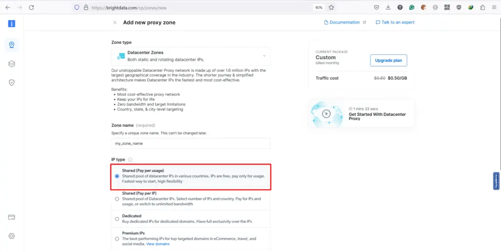 How to Use BrightData Proxy with Spider Flux 2 brightdata zone setup