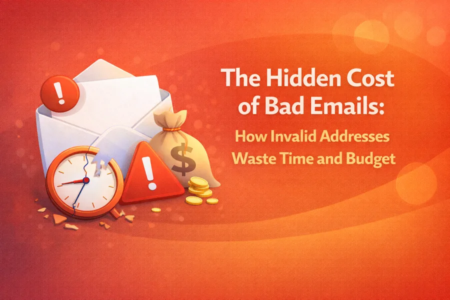 featured image - hidden cost of bad emails