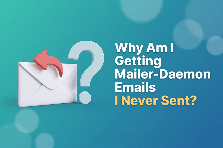 Featured image - why am I getting mailer-daemon emails I never sent