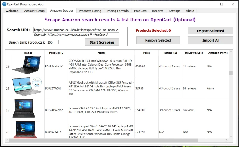 opencart dropship amazon scraper.png